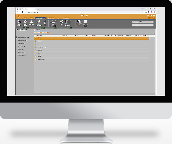 Was ist MountainOffice Vertragsverwaltung